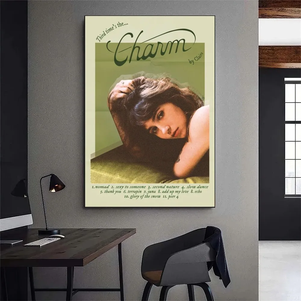 Charm Singer Clairo Poster Gallery Prints Self Adhesive Home Decor