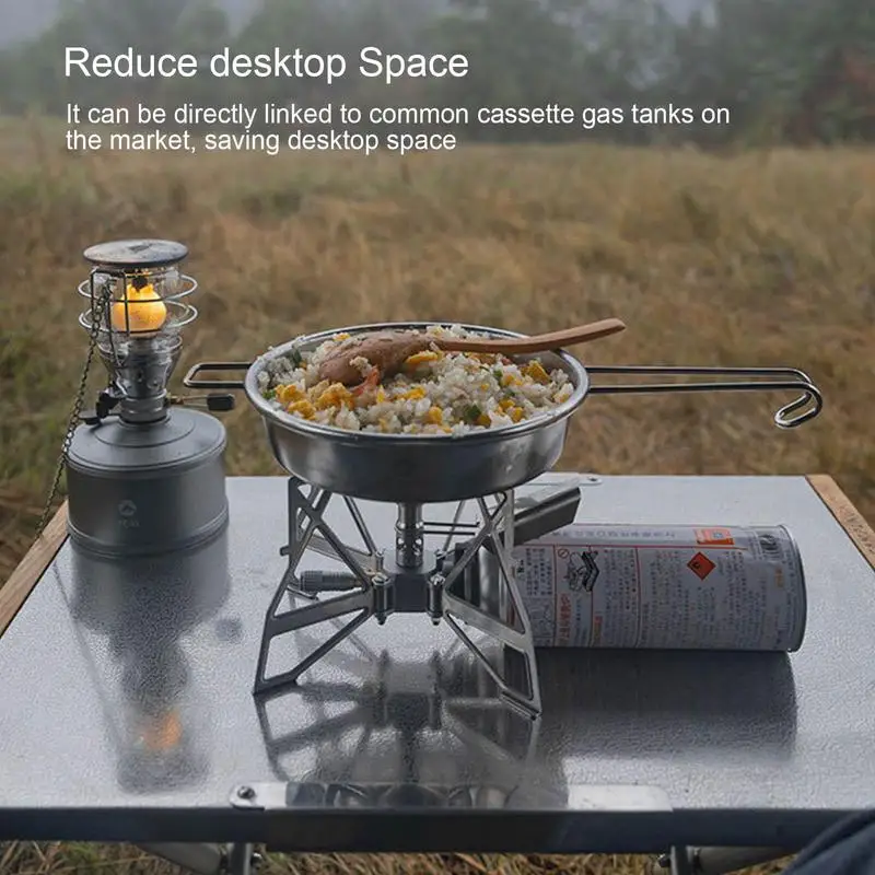 BackpackingCampingStoveCampingStoveSingleBurnerPortableStove