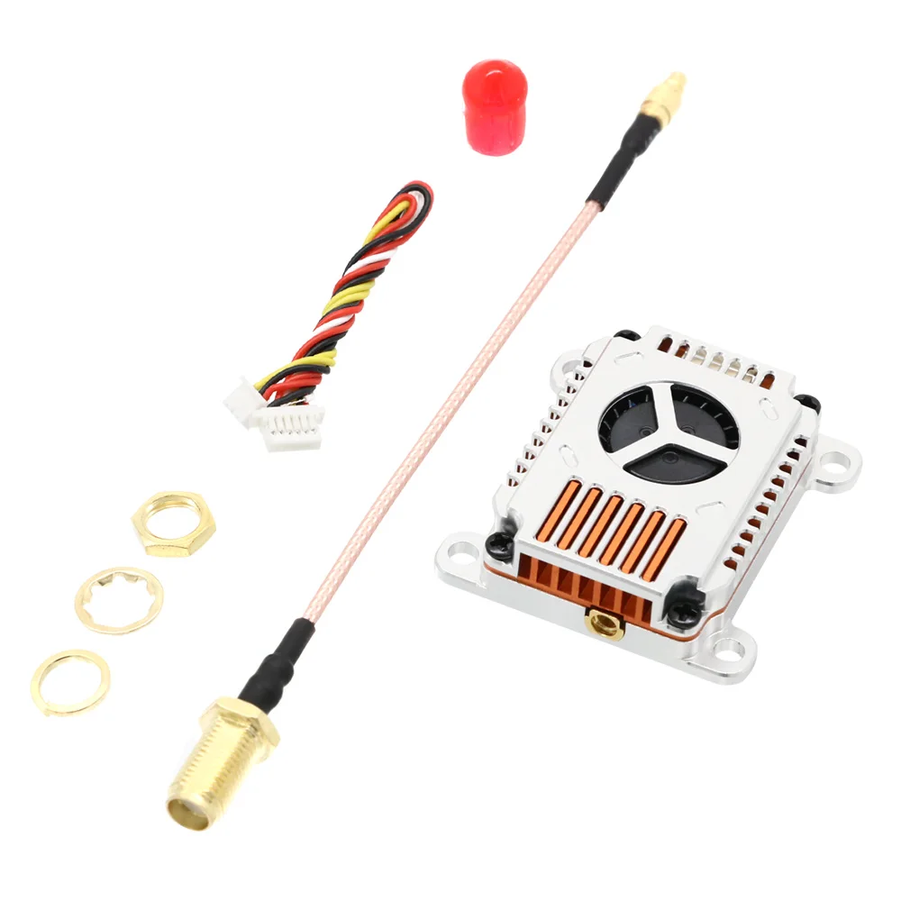 Achetez Émetteur Vidéo 5.8GHz 48CH 3W pour FPV Drone - Connecteurs et dissipateur thermique