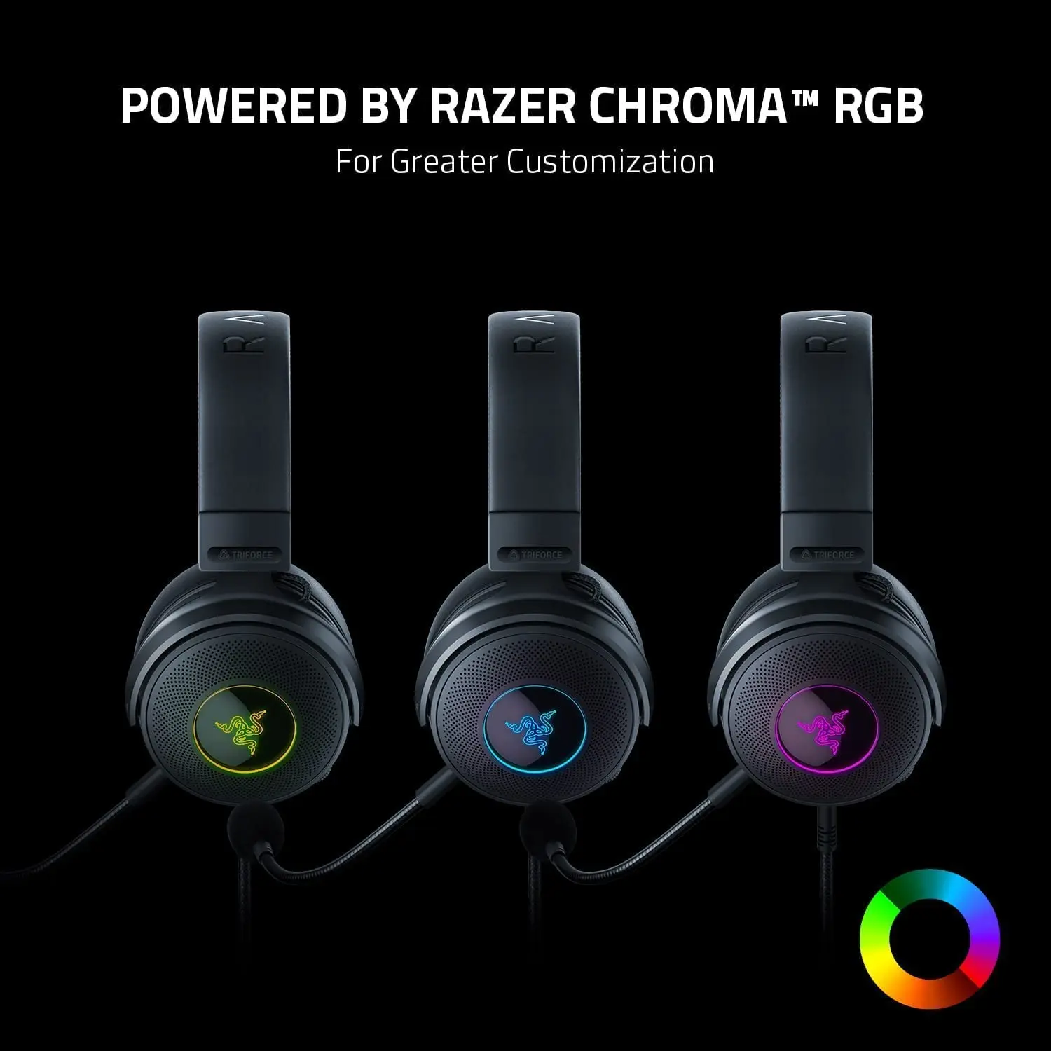 RGB Gaming Headset - Razer Kraken V3