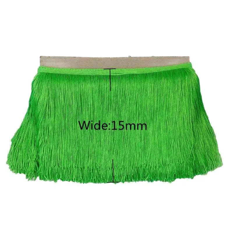 Gold Tassel Fringe Lace Trims Diy Sewing Stage Wedding Dress Ribbon Handmade Curtain table clothing Decoration 1/5Yard 15cm Wide