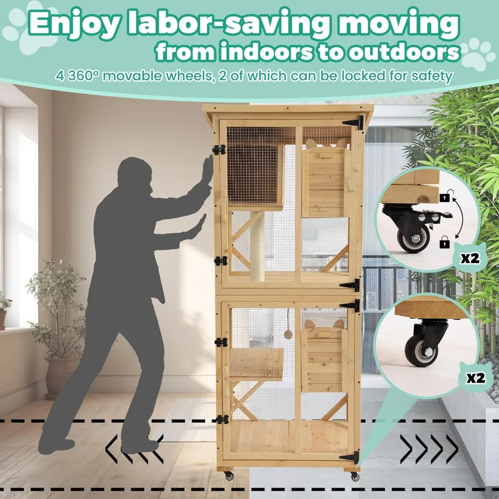 4 Tiers Pet Patio Outdoor Enclosure Sbe44027bd4fc419187a27d42fcd90e57a