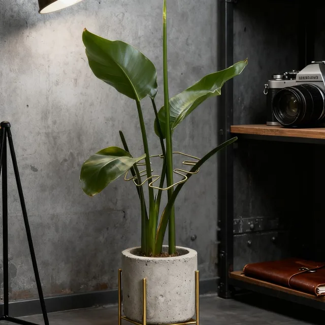 ที่ค้ำต้นไม้โลหะปรับได้ 5/1 ชิ้น สำหรับพยุงกิ่งไม้เลื้อย ต้นมอนสเตอร่า  แบบหนีบ  สำหรับปลูกในบ้านและสวน 3