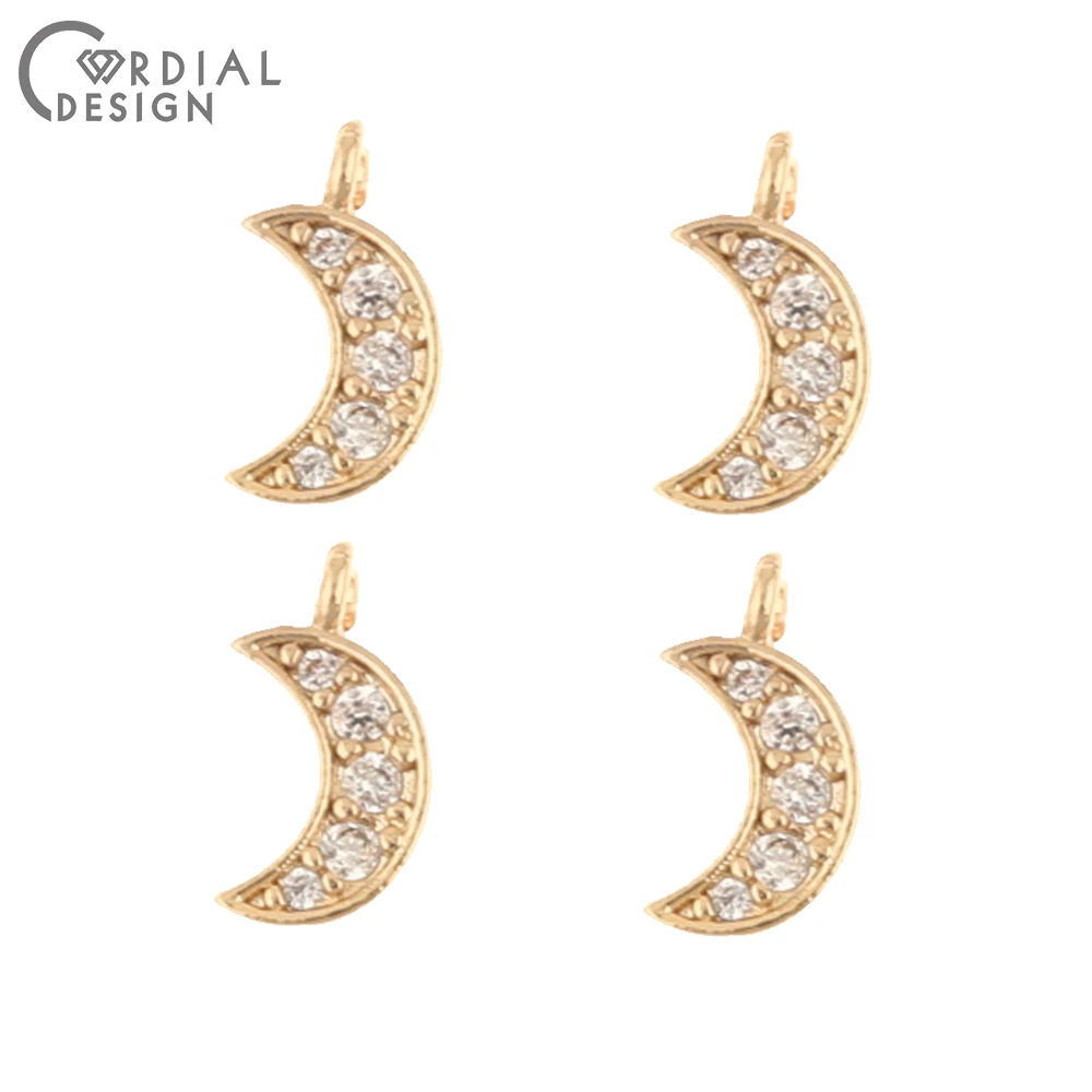 Cordial Design 100Pcs 5*10MM CZ Charms/DIY Making/Jewelry Findings & Components/Rhinestone Pendant/Jewelry Accessories/Hand Made 1 Cordial Design 100Pcs 5*10MM CZ Charms/DIY Making/Jewelry Findings & Components/Rhinestone Pendant/Jewelry Accessories/Hand Made - cordial