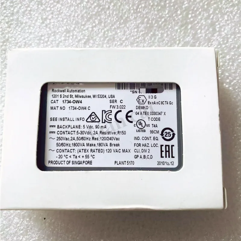 

Only Sell The Brand New Original 1734-OW4 Digital contact module