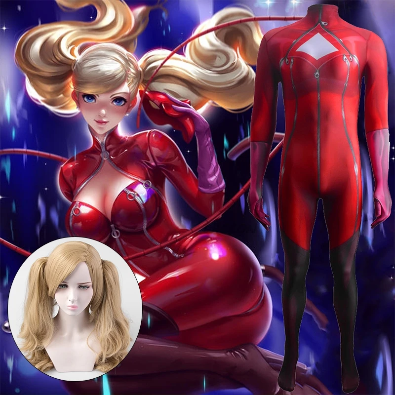 

P5R Аниме Косплей Костюм Persona 5 Takamaki Ann Panther костюм на Хэллоуин