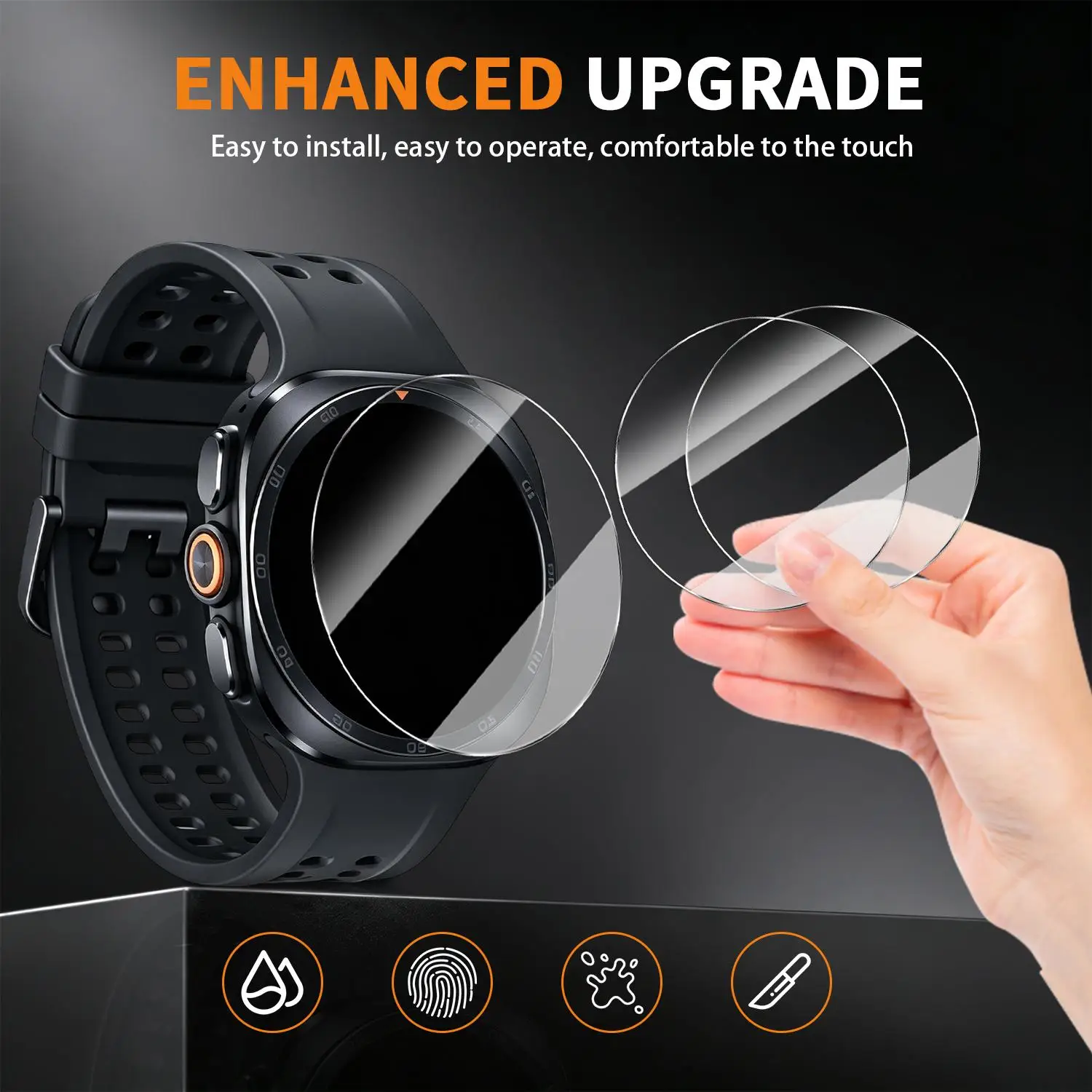 Premium Tempered Glass Screen Protector with Easy Installation