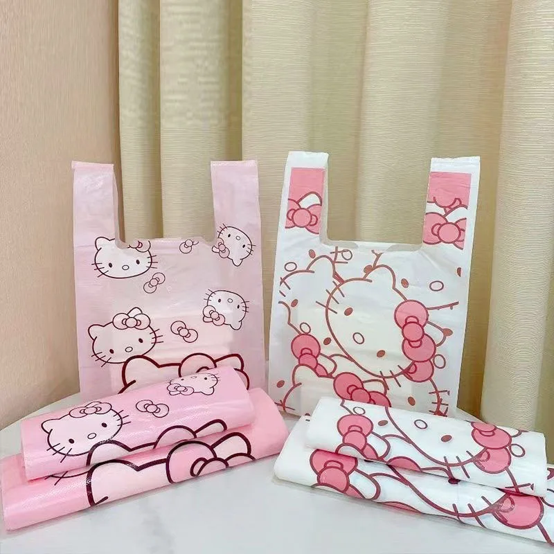 пластиковые пакеты с рисунком Hello