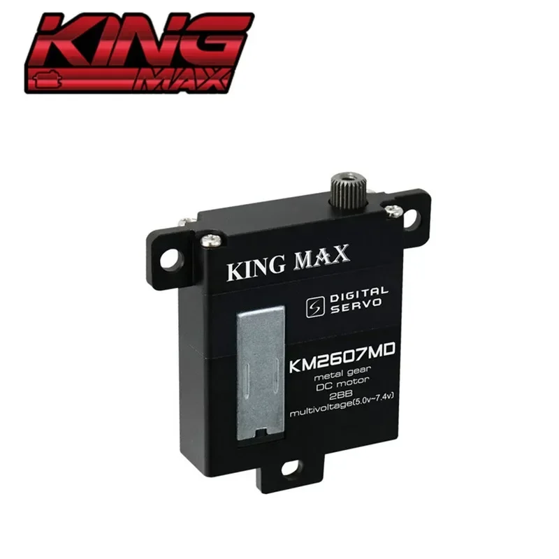 

KINGMAX KM2607MD 26g 8kg.cm Servo with Metal Gear for Airplanes and Helicopters