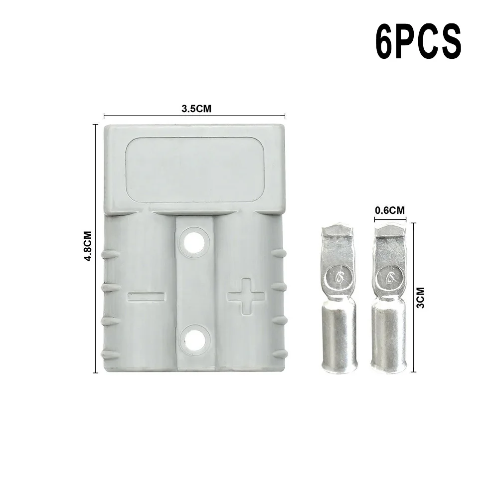 Kaufe Grau-roter Batterie-Stromanschluss, 50 AMP, Schnellstecker, Stecker,  Kabelklemme für Anderson