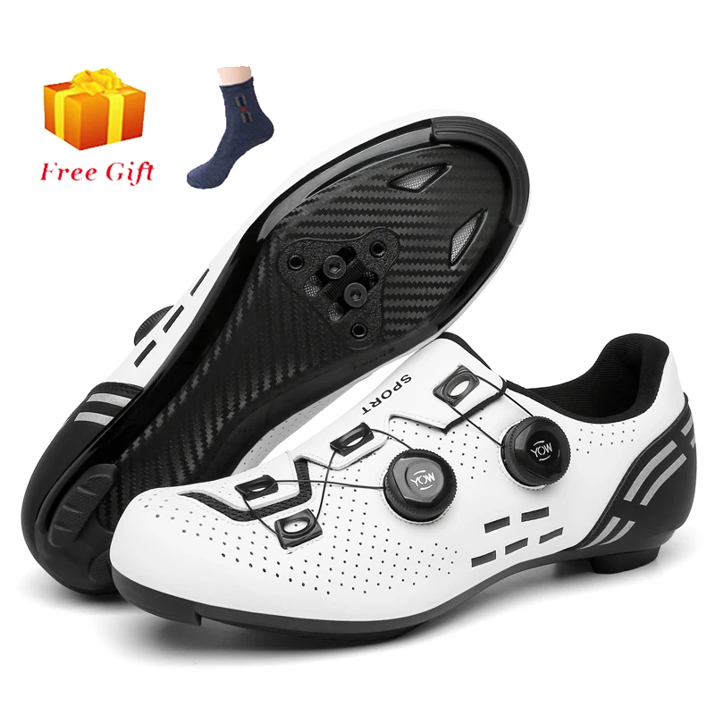 Fashion Men's Cycling Shoes Sport Route Road Bike Speed Flat Sneakers Racing Women's Cycling cycling shoes