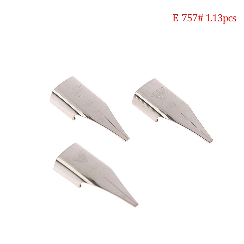 Set of 3 Dazzling Art Pen Nibs for School and Office Use