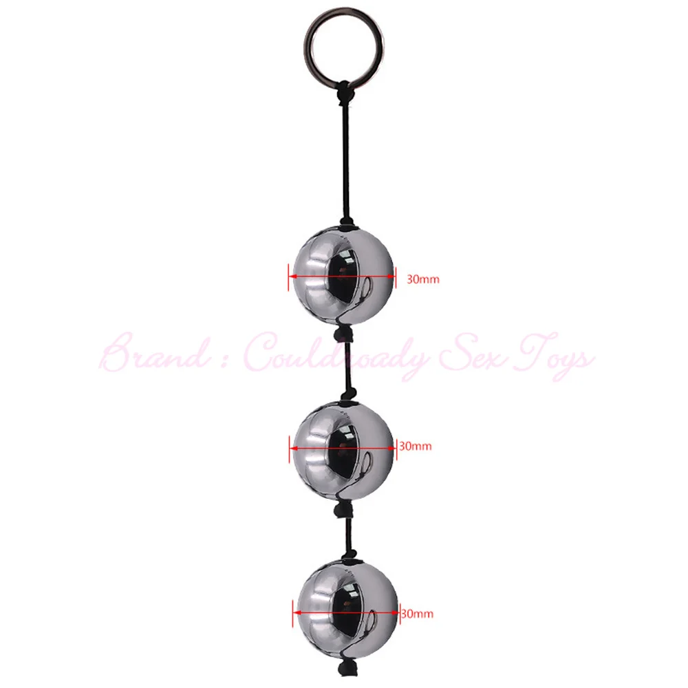 Erotic Weighted Vaginal Balls Geisha Kegel Exerciser Metal Ben Wa Ball Anal Beads Adult Sex Toys for Woman