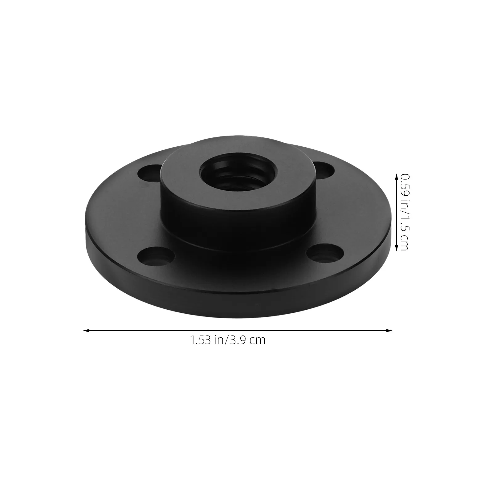 마이크 스탠드 클램프 금속 마이크 플랜지 마운트 데스크탑 암 월 홀더 고정 브래킷