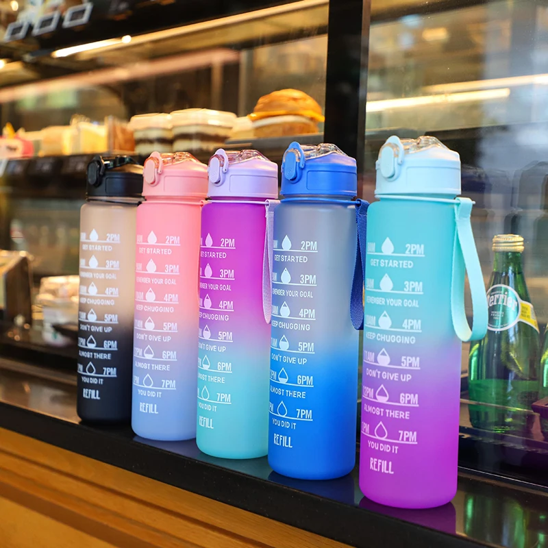 800ml Leakproof Drinking Bottles Outdoor Sports Travel Kettle