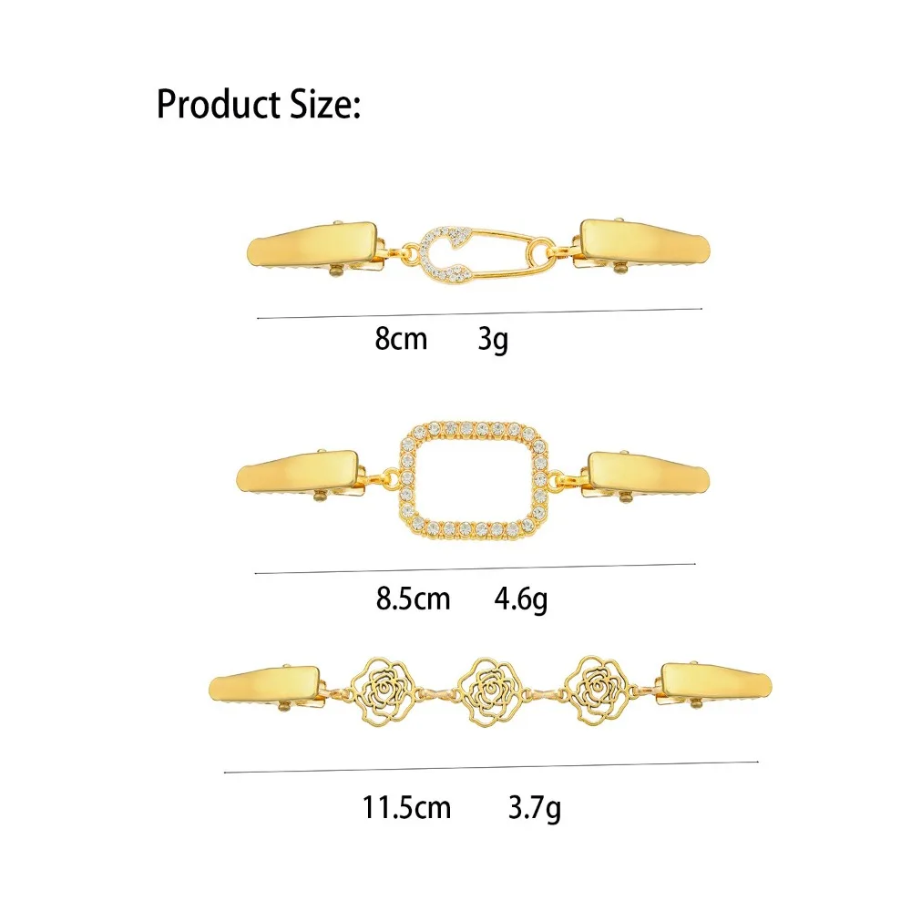 Alloy Cardigan Clip Buckle for Women Sweater Shawl