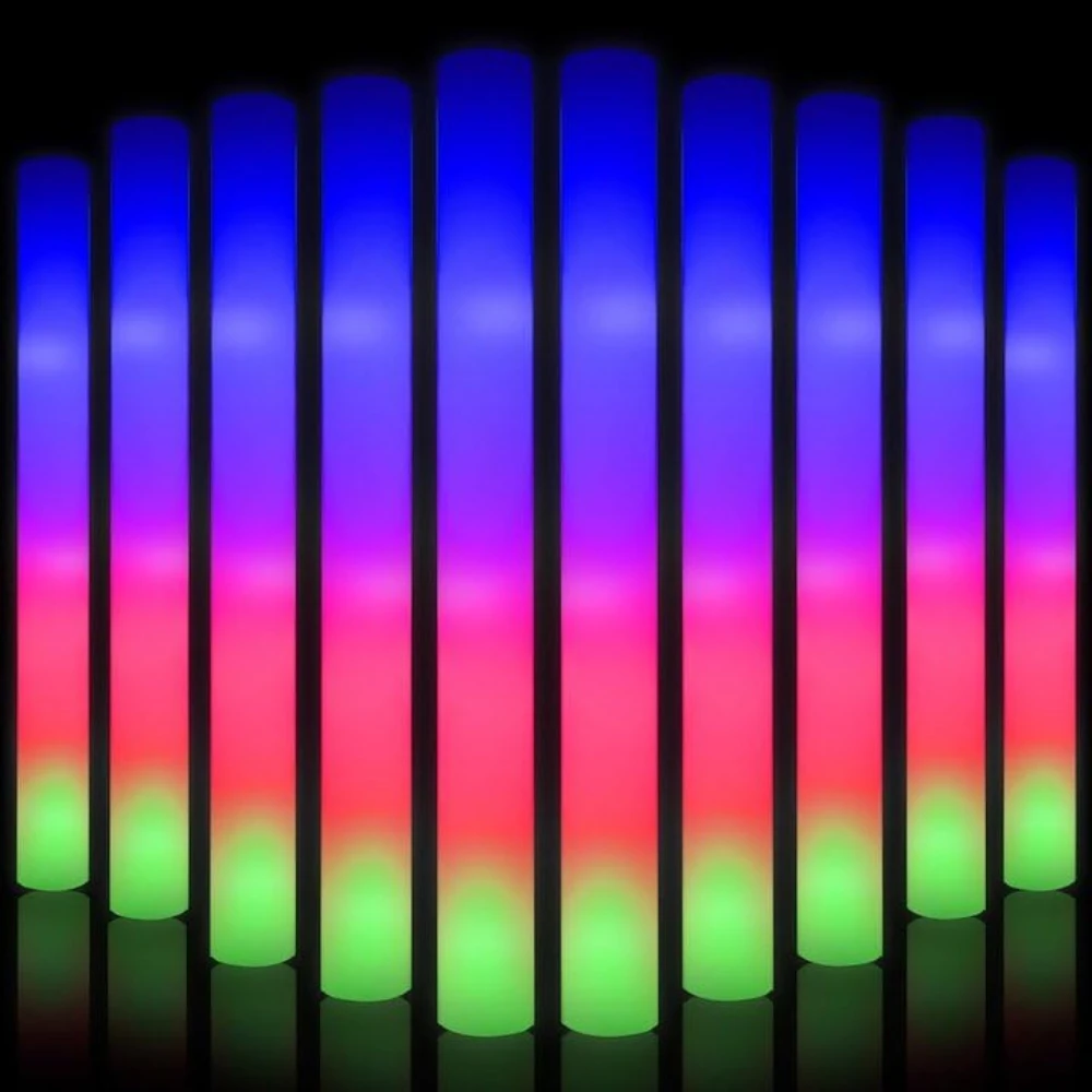 168pcs/Set Glow Party Kit, including 12 LED Glasses, 16 Foam Glow Sticks, 40 Finger Lights, 100 Glow Sticks, suitable for weddin