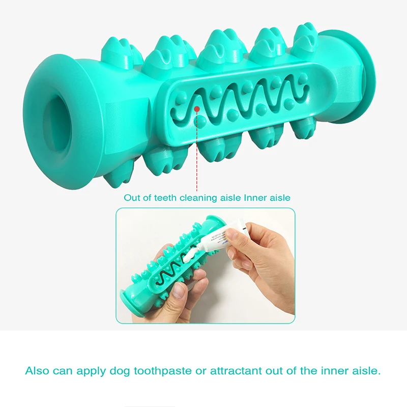 Dog Toys TPR Safe Puppy Dental Care Cleaning Toys Teething Stick Chewable Teeth Cleaning Bones Dog Toothbrush  Supplies 4