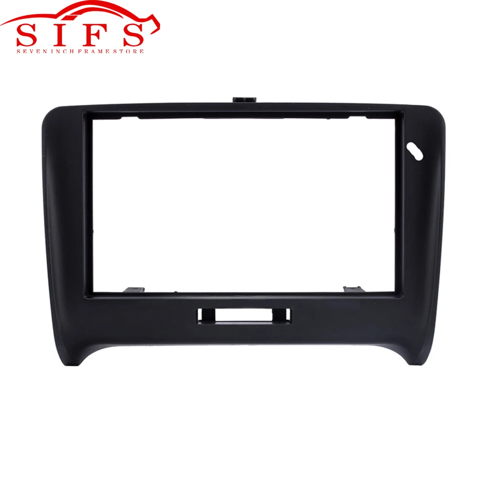 Black Double DIN Panel Kit Fitting Frame Car Radio Fascia for 2000 2011 black-double-din-panel-kit-fitting-frame-car-radio-fascia-for-2000-2011