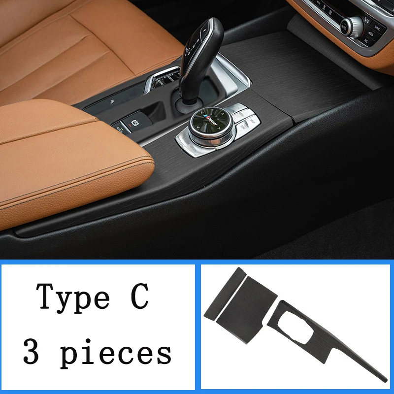 コンソールカバー 車のカーボンファイバーセンターコンソールアームレストクッションマットパッドカバーフィットマスタングオート Car Carbon F : コンソールス パネルカバー 5 シリーズ F10 F18