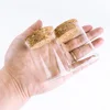 6pcs/Lot Glass Bottle 60*47mm 60ml Stopper Spicy Storage Corks Jar Small Vial Bottle Containers Glass Simple Spice Storage Jars 2