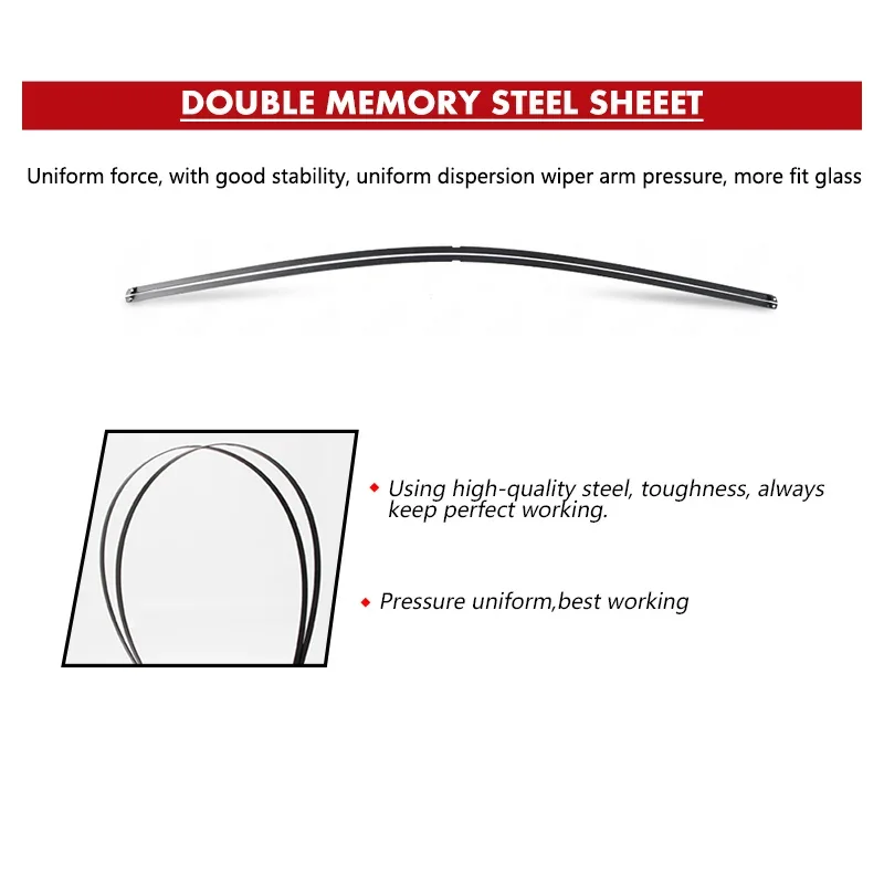 Car Wiper RHD&LHD Front Wiper Blade 24"+19" For BMW 3 series E93 2006-2009 Fit Side Pin Arm Windshield Windscreen Front Window 4