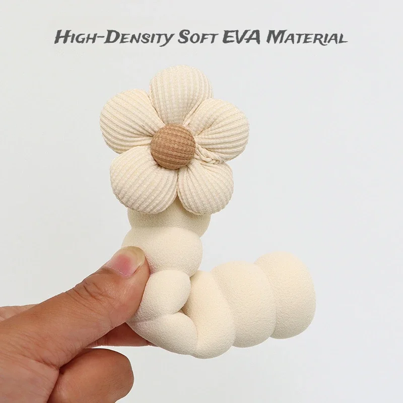 2pcs Thickened Flower Door Knob Cover, Cute Anti-Collision Wall Protector, Universal Anti-Static Door Handle Sleeve for Home Use