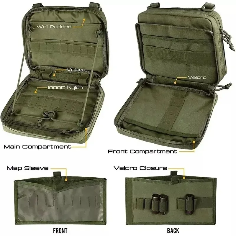 Waterproof Oxford Tactical First Aid Kit Bag for Outdoor Camping