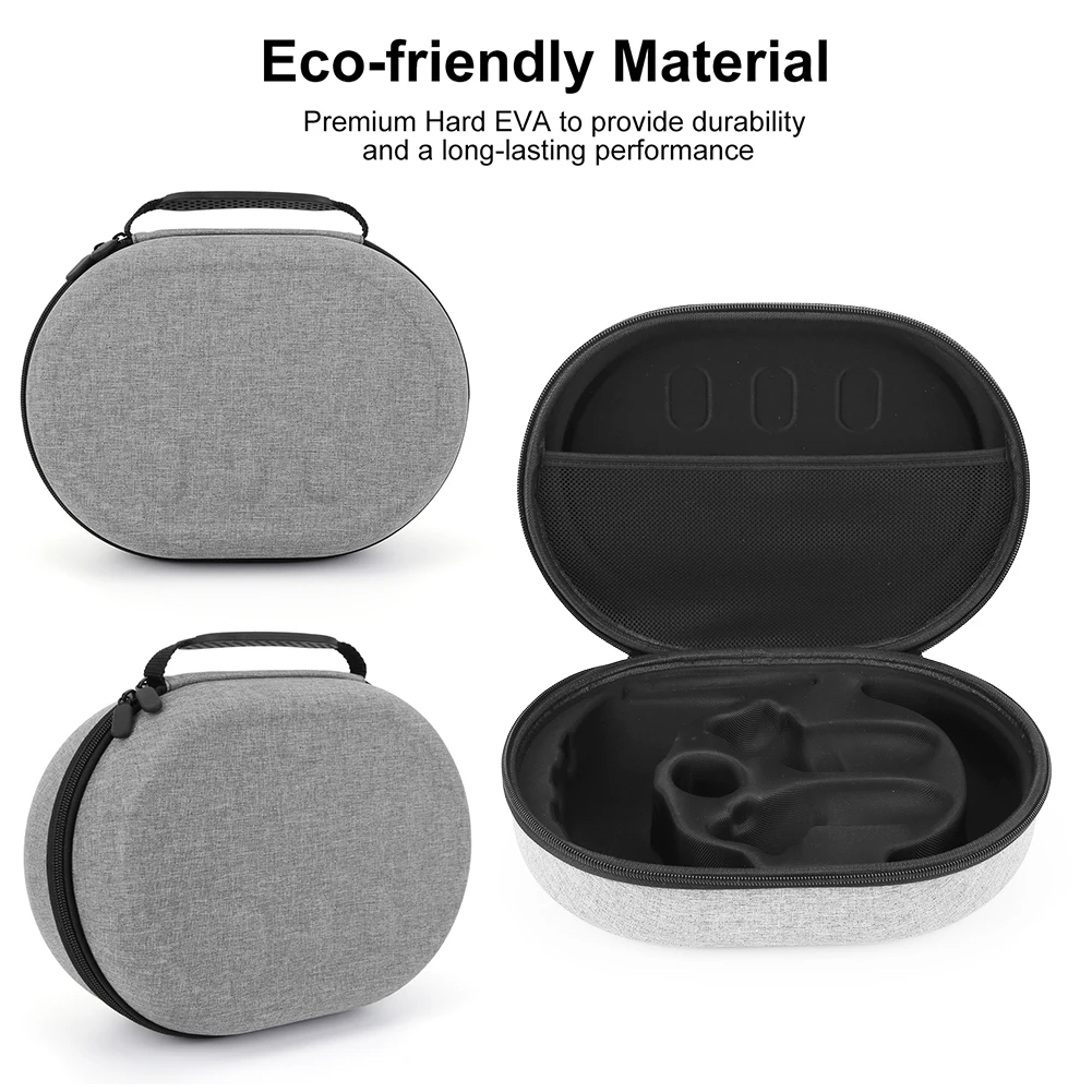 휴대용 EVA 보관 가방, 여행 보호 운반 케이스, 어깨 스트랩 포함, 메타 퀘..