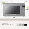 Microwave Ovens, Stainless Steel Countertop Inverter Technology and Genius Sensor, 2.2 Cubic Foot, 1250W, Microwave Ovens 6