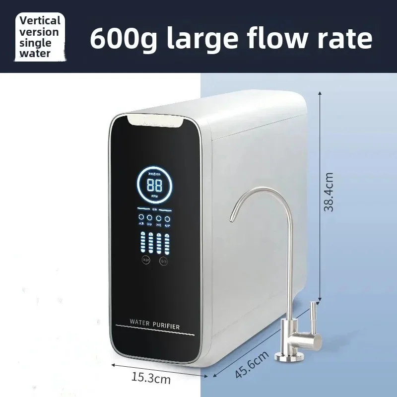 Purificateur d'eau de cuisine, système de Purification d'eau par Osmose inverse, débit de 600G, TDS réduit, rapport de Drainage 2:1