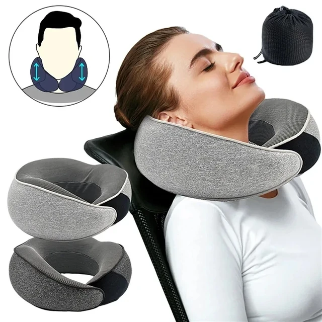 Travel Pillow Airplane Nap Chin Support  Neck Pillows Allowed Planes -  U-shape - Aliexpress