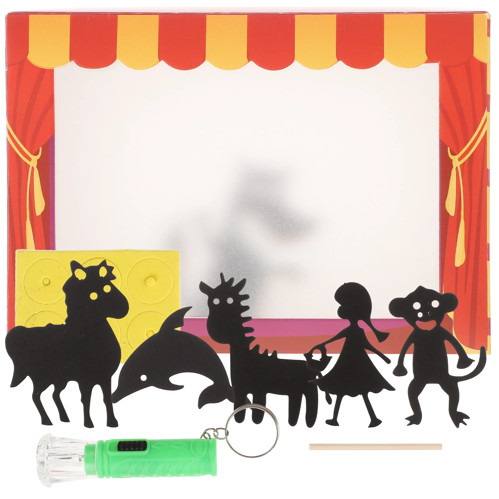 Sombras de animais de gestos conceito de teatro de sombras vintage jogo de  mão fantoche teatral imaginação humana idéia criativa show de luzes jogo  animais elementos engenhoso ilustração vetorial