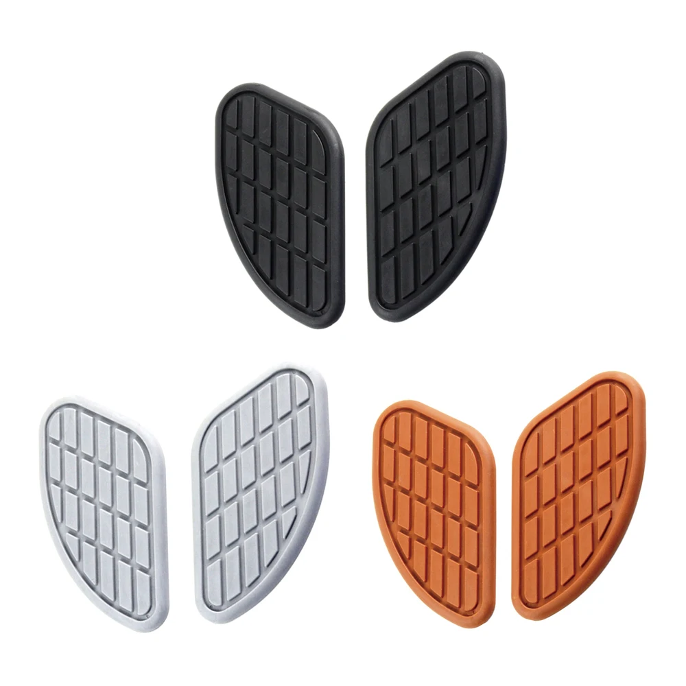 

Motorcycle Cafe Racer Vintage Tank Traction Pad Fuel Tank Knee Pads Side Panels Protector Sticker For Harley Honda Yamaha Suzuki