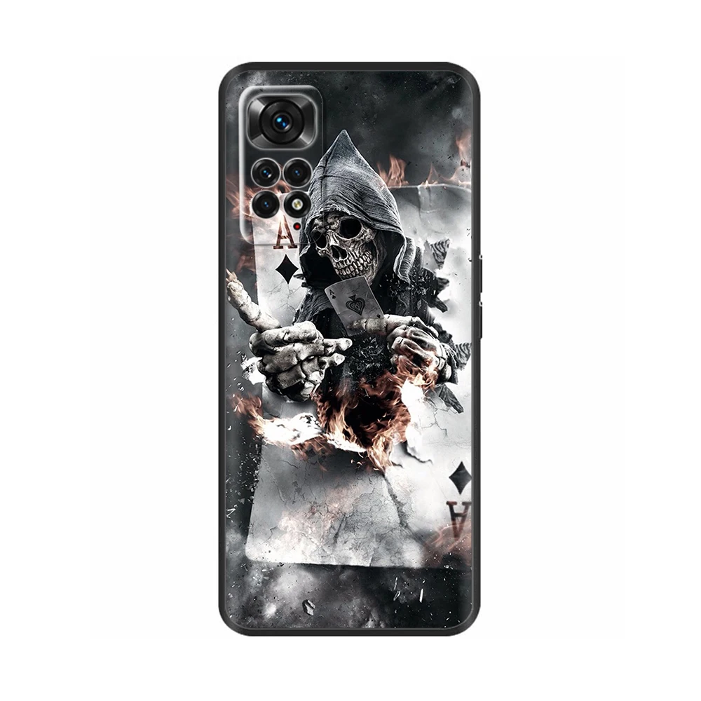 For Redmi Note 11s 11 Pro Case Soft Silicone Protection Back Covers For Xiaomi Redmi Note 11 11Pro Cases note11 TPU Black Bumper