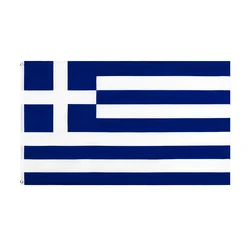 Greek National Flag 90x150cm - Durable Polyester Hellenic Banner - 90 x 150cm (Green)