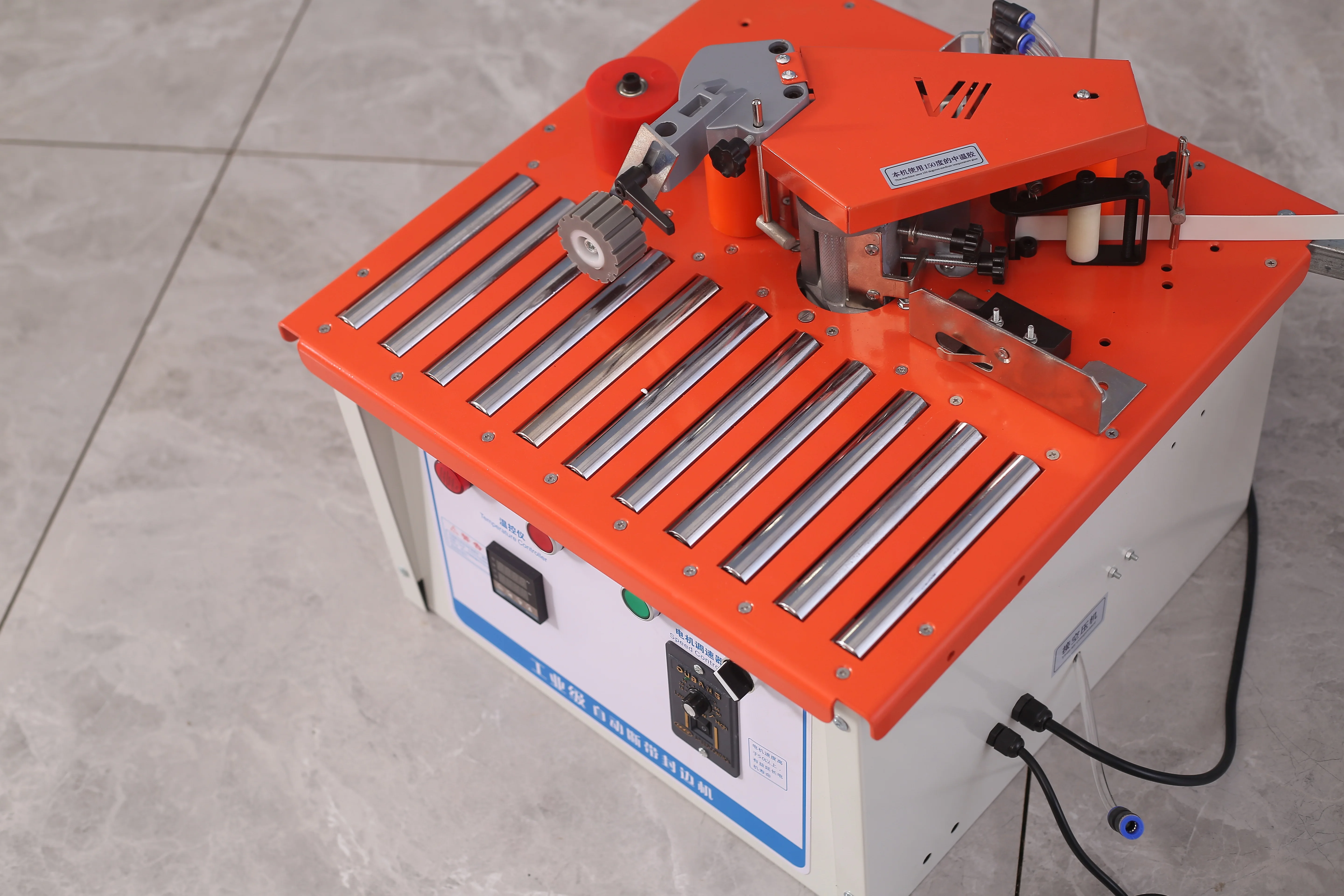 WANJIA Sliding Table Mini Edge Banding Machine Portable Small Manual Hand-sealed