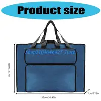 Small Art Folder Bag with Handle Watercolor Painting Carrying Bag Drawing Board Carrying Bag For Painting Canvas Artwork 6