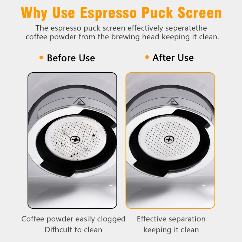 اسبريسو عفريت شاشة القهوة تصفية قابلة لإعادة الاست...