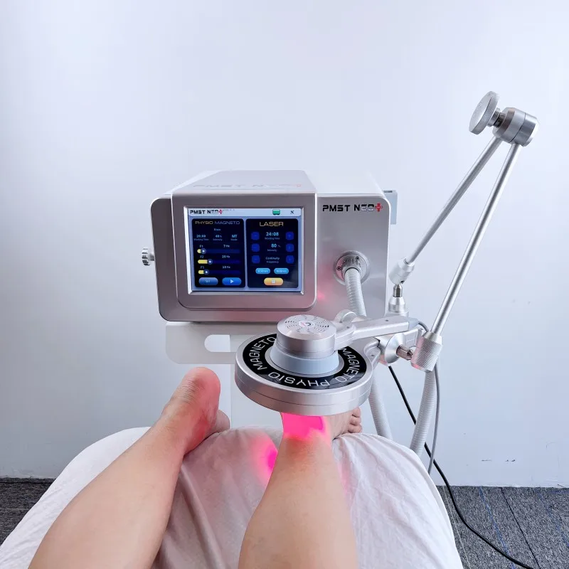 5 Tesla Professional Pain Relief Physio Magneto Machine Pmst Emtt Diodo 650Nm 808Nm Low Laser