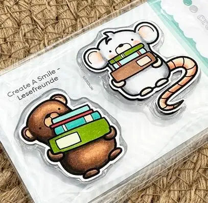 DIY 스크랩북 인감 카드 제작용 독일 크리스마스 클리어 스탬프 A5104