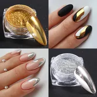 23 Colors Metallic Chrome Nail Powder Set Y2K Magic Mirror Gold Silver Decor Rubbing Glitter Pigment Flakes Manicure Accessories 3