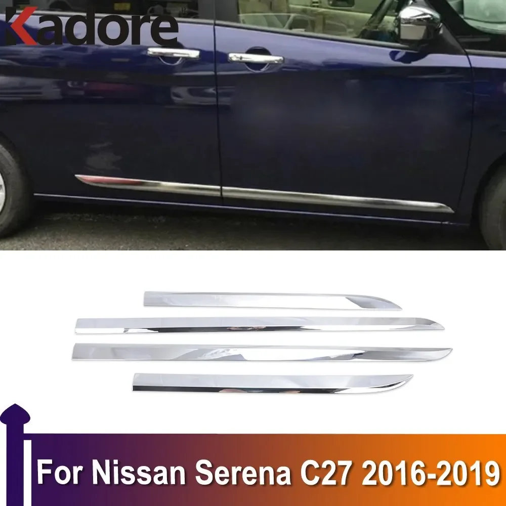 

Хромированный протектор для боковых дверей и кузова автомобиля, для Nissan Серена C27 2016 2017 2018 2019