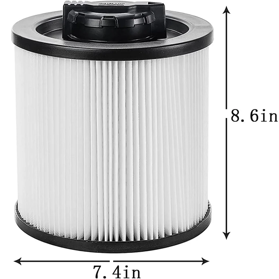 DXVC6910 Cartridge Filter For Dewalt Wet/Dry Vacuum 6-16 Gallon DXV06P DXVC6910 DXV09P DXV10P DXV10PL DXV10SA DXV12P DXV14P DXV16P, Washable Reusable - View #7