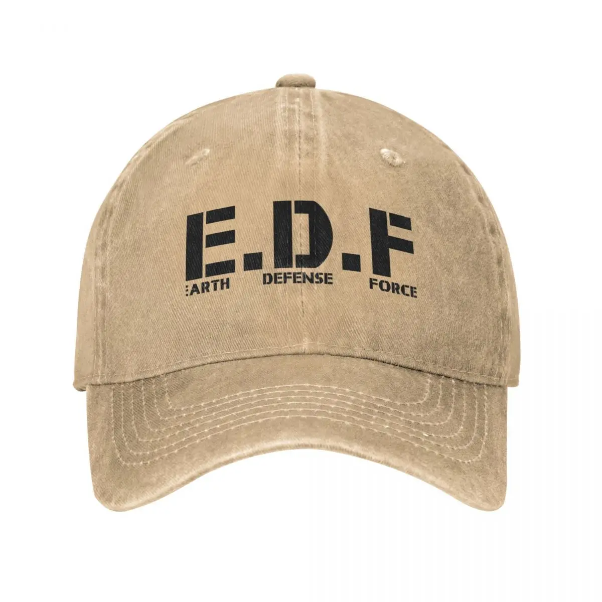 

Earth Defense Force - black insignia Cap Cowboy Hat baseball hat Golf cap funny hat women's hats for the sun Men's