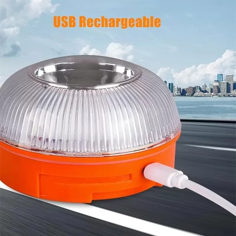 Car Emergency Light V16 Homologated Dgt Approved Rechargeable Magnetic Induction Strobe Spain emergency light car strobe light