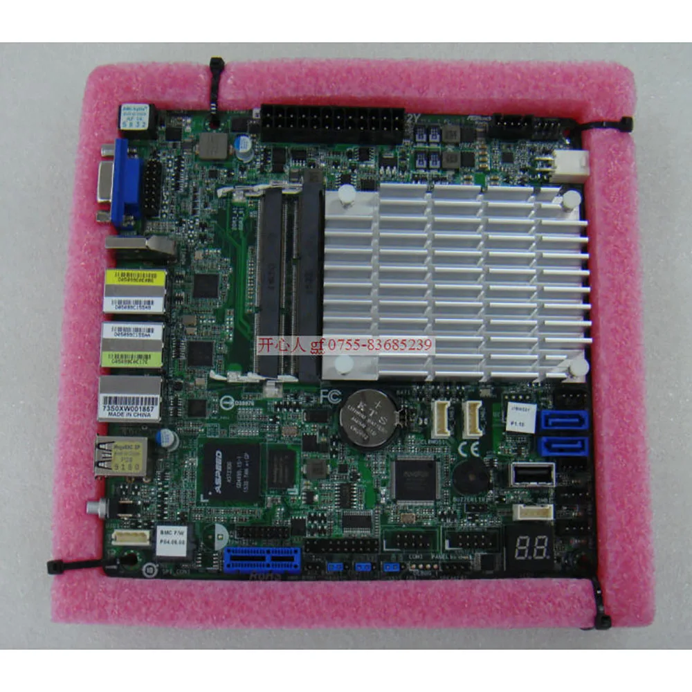 Server Motherboard For ASRock Rack For J1900D2Y DDR3 SO-DIMM MINI-ITX Support J1900 Fully Tested Good Quality 2 Server Motherboard For ASRock Rack For J1900D2Y DDR3 SO DIMM MINI ITX Support J1900 Fully Tested
