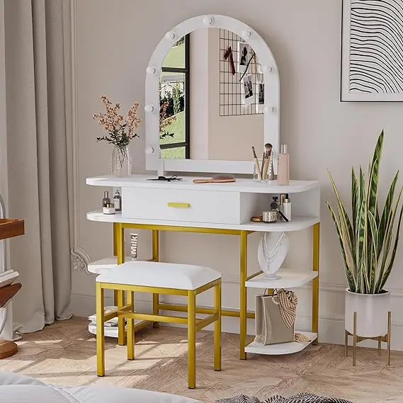 with Arched Mirror