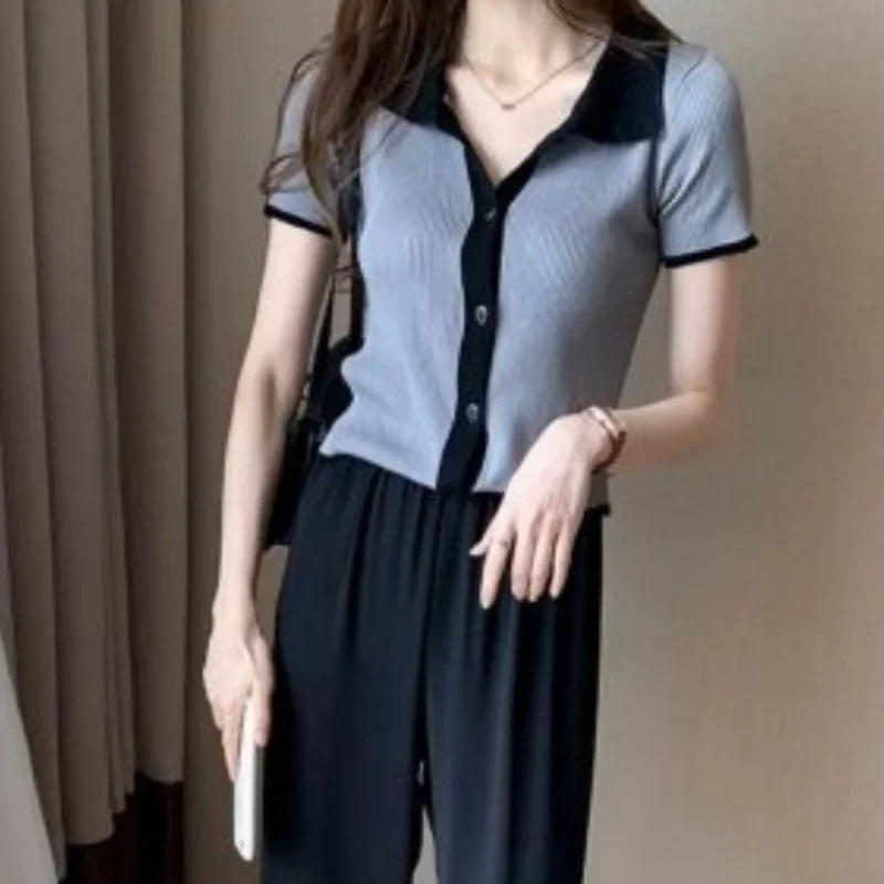 폴로반팔니트여자