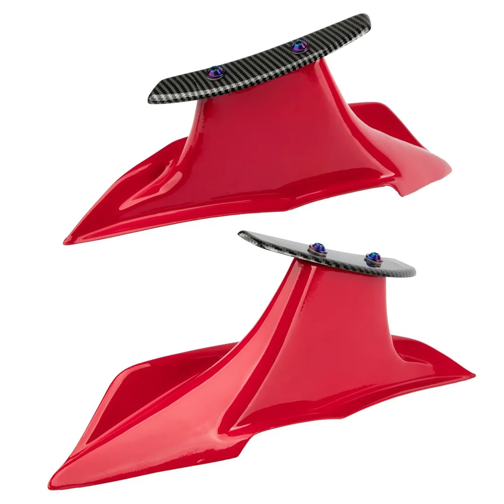 

Для Honda CBR650R CBR 650 R 2019-2021 мотоциклетная фотодинамическая деталь с фиксированным крылом Защитная крышка красного цвета